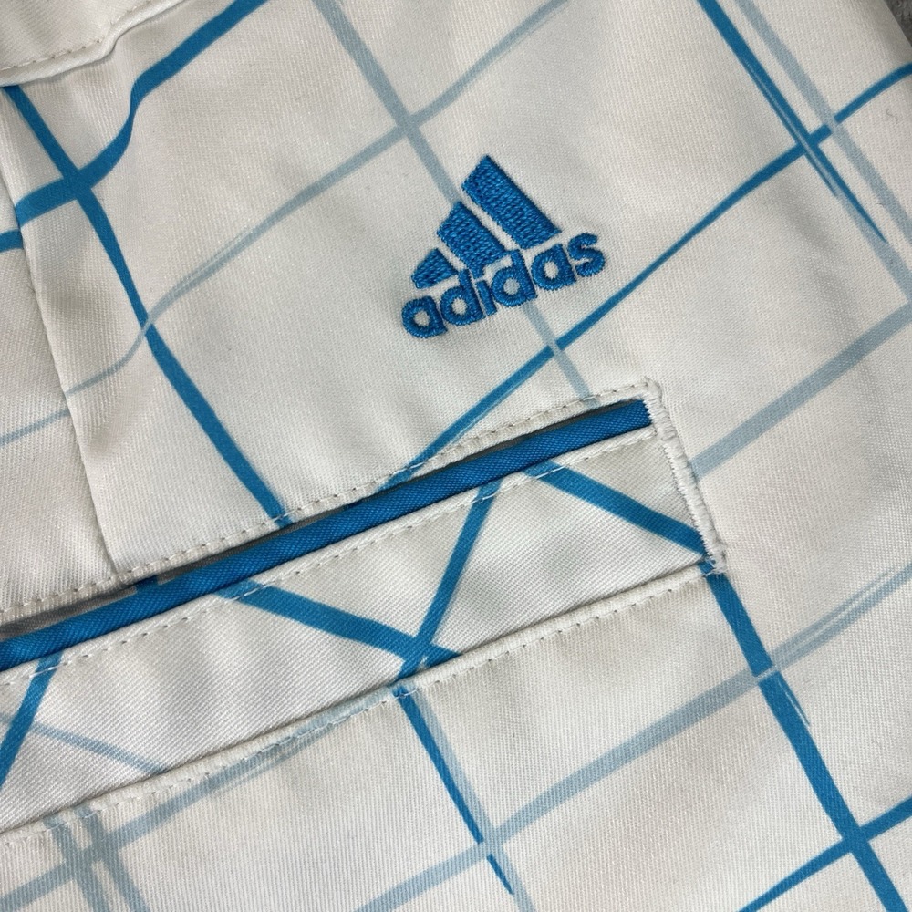 Adidas CLIMA LITE performance golf dress shorts women 10/32 window pane sports